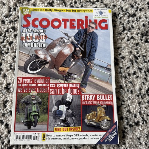 Scootering magazine issue 327 - magazine,