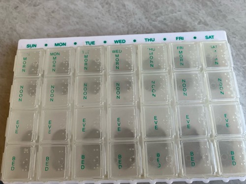 Medication organiser seven - organiser,