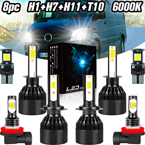 H11 501 white 6000k led - 501,