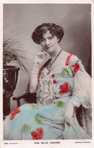 Postcard edwardian actress - edwardian,