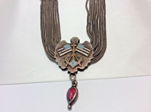 Antique silver albert - antique,