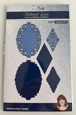 Tattered Lace Dies Fresco Oval