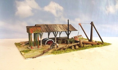 Gauge model railway building - n,