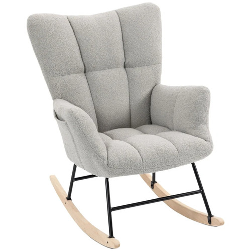 Rocking chair teddy - chair, fleece