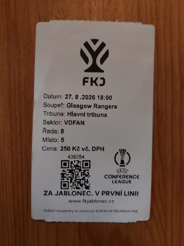 Used collectors ticket - used,