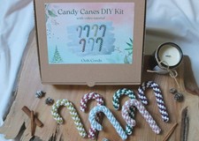 DIY Macrame Candy Canes
