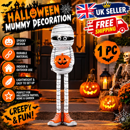 Mummy decoration halloween - -,