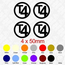 4 x 50mm Window Wheel Stickers
