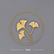 Metal Maple Ginkgo Leaf
