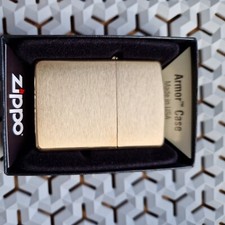 168 Zippo  Brass Finnish Armor