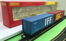 Hornby OO Gauge R6425 Container Wagon 2x30ft, Boxed