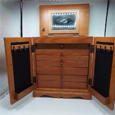 Thomas Pacconi Classics Jewellery Cabinet Oak 