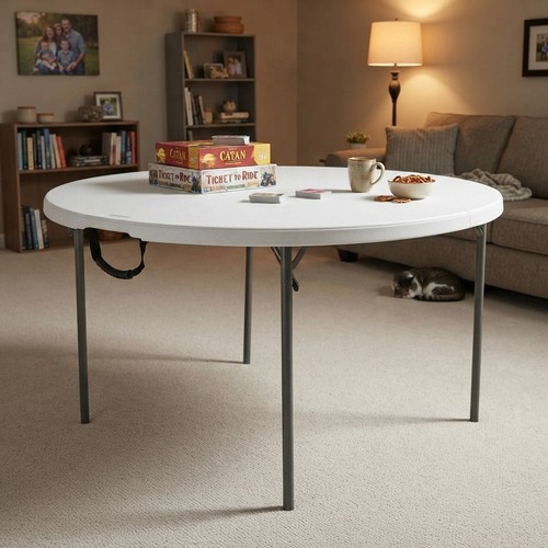 Modern round table - round, dining