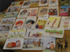 30 x vintage seaside postcards