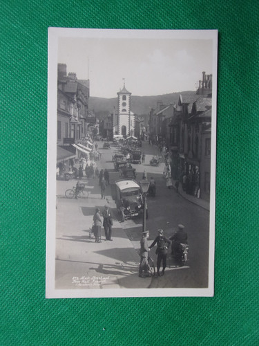 Postcard main street - main,