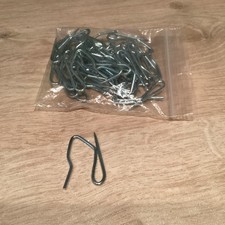 CURTAIN HOOKS METAL PIN PINCH
