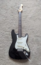 Fender US Stratocaster (1984-88) E-Series, Black, RW Fretboard, 2008 US Pickups