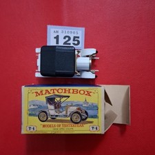 125. Matchbox Models of Yesteryear - 1909 Opel Coupe Y4 1:43 Boxed - VGC