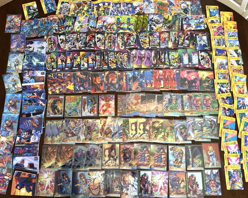 Lot 300 marvel cards s - lot,