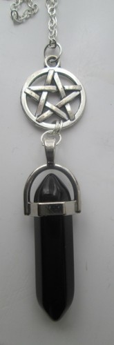 Witch wicca necklace scrying - witch,