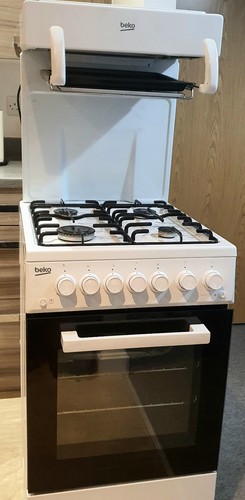 White beko gas - gas, cooker