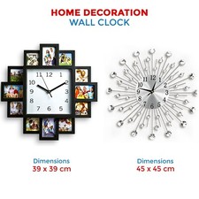 Wall Clock 39cm /45cm For