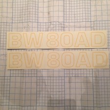 2 BOMAG BW80AD ROLLER