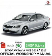 SKODA OCTAVIA 2013/2017 WORKSHOP MANUAL - REPAIR SERVICE - WIRING DIAGRAMS - ENG