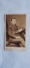 Antique CDV card real photo a