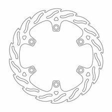 Honda VF 1000 R 1984-1986 Moto Masters Flame Front Brake Disc Left