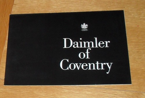 Daimler brochure 1969 1970 - 1969-1970,