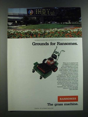 1986 ransomes m36 mower - 1986,