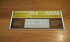 Vintage 1967 Jeppesen PV-2 Avigation Chart Plotter No 4401 sealed packaging PV2