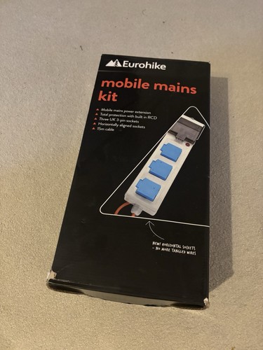 Eurohike mobile mains kit for - mobile,