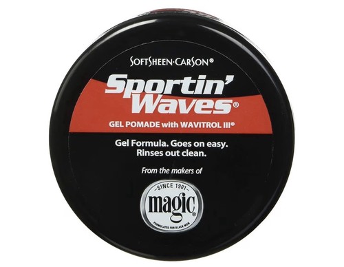Sportin waves black hair - black,