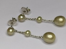 925 Sterling HONORA Cultured