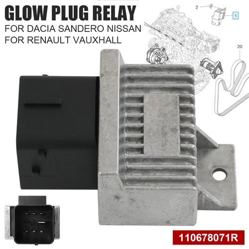 Glow plug heater relay - glow,