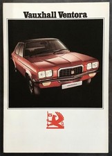 VAUXHALL Ventora Car Sales