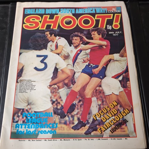 1977 shoot magazine - shoot,