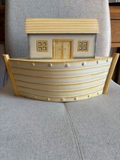 Large Wooden Noah’s Ark Set (East Of India) Two By Two