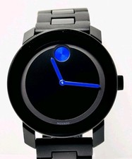 Movado Bold 42 mm Black Dial