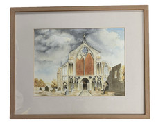 Original Watercolour of Binham