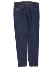 ZARA Mens Slim Jeans EU 42 Large W32 L31 Navy Blue Cotton DW16