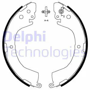Brake shoes ls1826 delphi for - shoes,