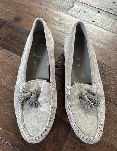Luftpolster grey suede tessels - luftpolster,