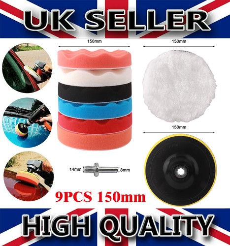 9pcs 150mm car buffer - ,