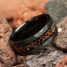 Red Dinosaur Bone & Meteorite