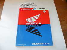 HONDA CMX250 CT WORKSHOP