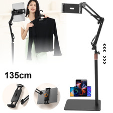 360° Tablet Floor Stand Desk Mount Flexible Arm Phone iPad Holder Adjustable UK