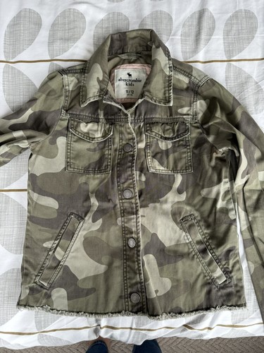 Abercrombie kids green camo - kids,